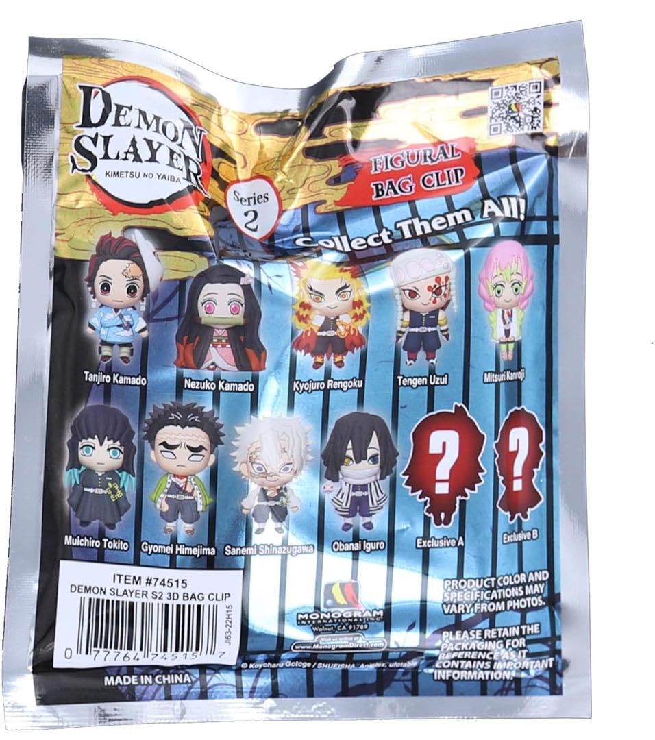 鬼滅の刃 Demon Slayer 煉獄杏寿郎 バッグクリップ Amazon.co.jp: 鬼